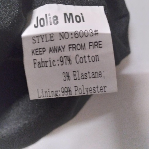 Jolie Moi Yellow Black Plaid Retro Sheath Dress - Picture 7 of 12